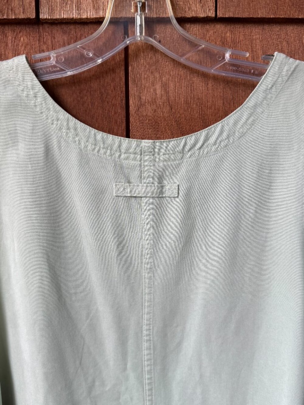 Talbots Mint Green Vintage 90's Overalls Jumper Pocket Dress in Women's X-Large - Picture 7 of 7